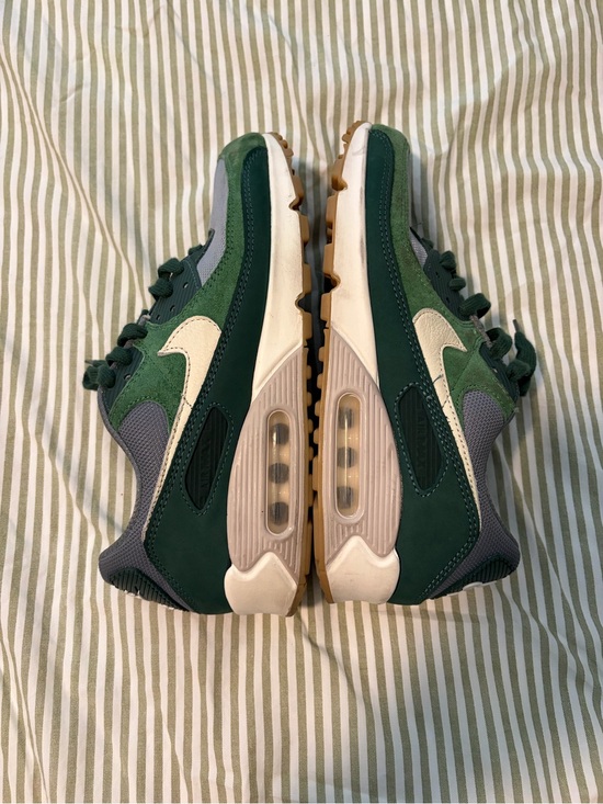Air Max 90 PRM in Pro Green & Pale Ivory by Nike main image 6